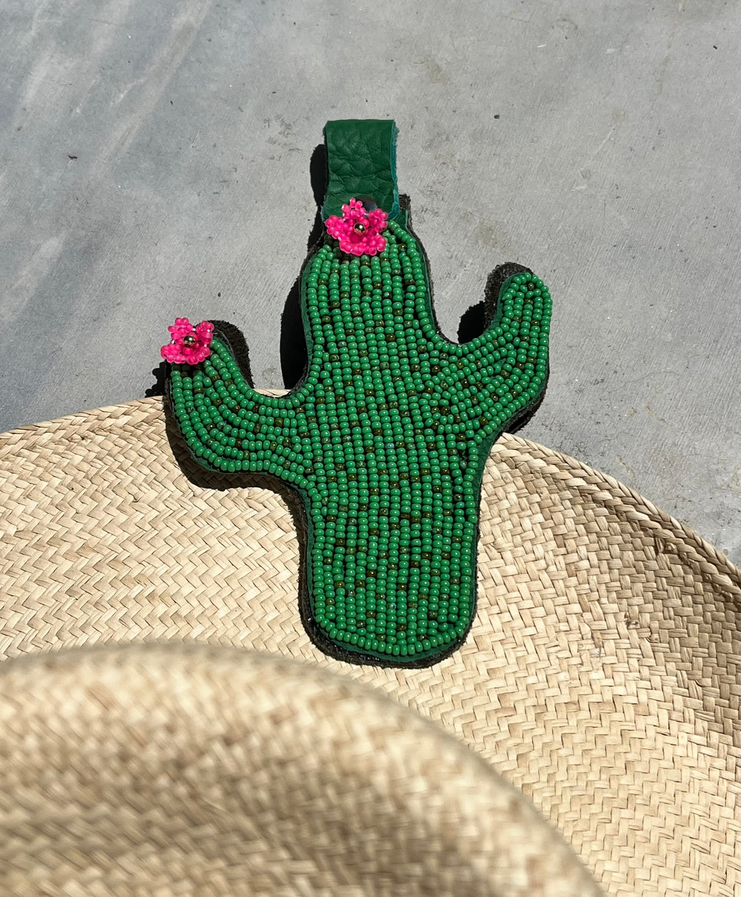 Hat Holder Huichol Cactus Sencillo