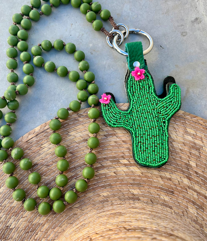 Hat Holder Huichol Cactus Sencillo