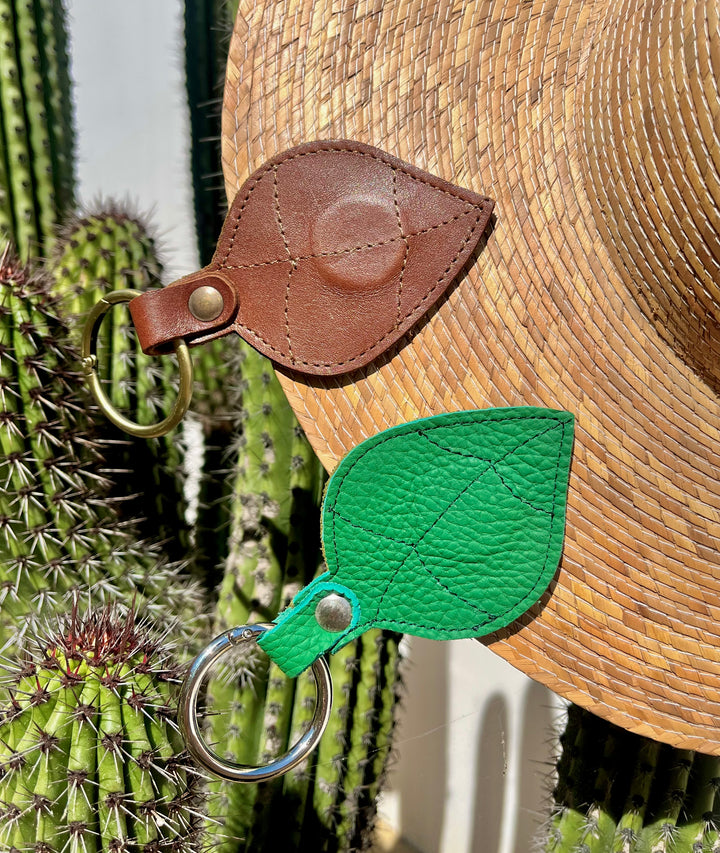 Hat Holder Piel Hoja